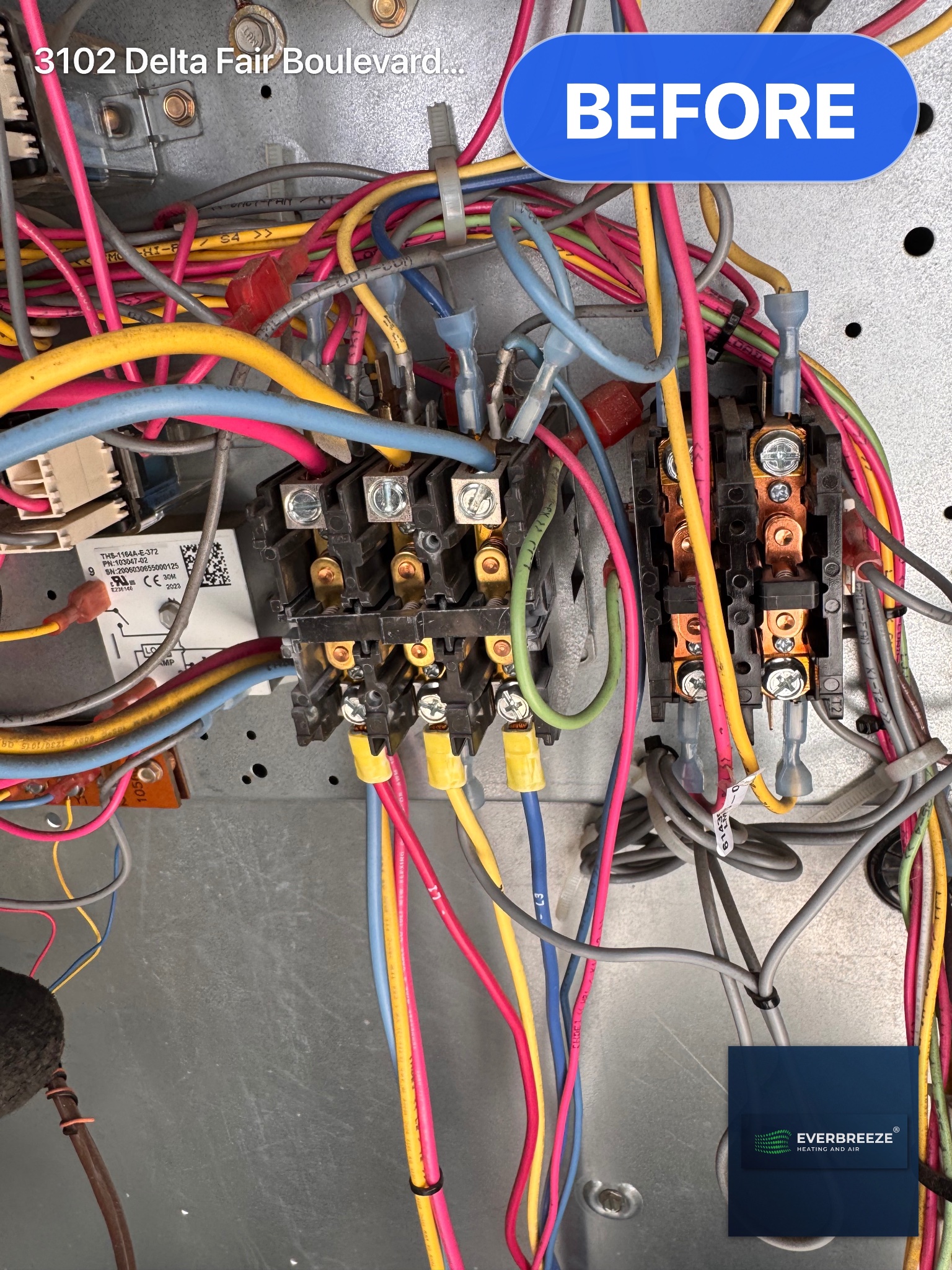 Bad 3-Ph Contactor